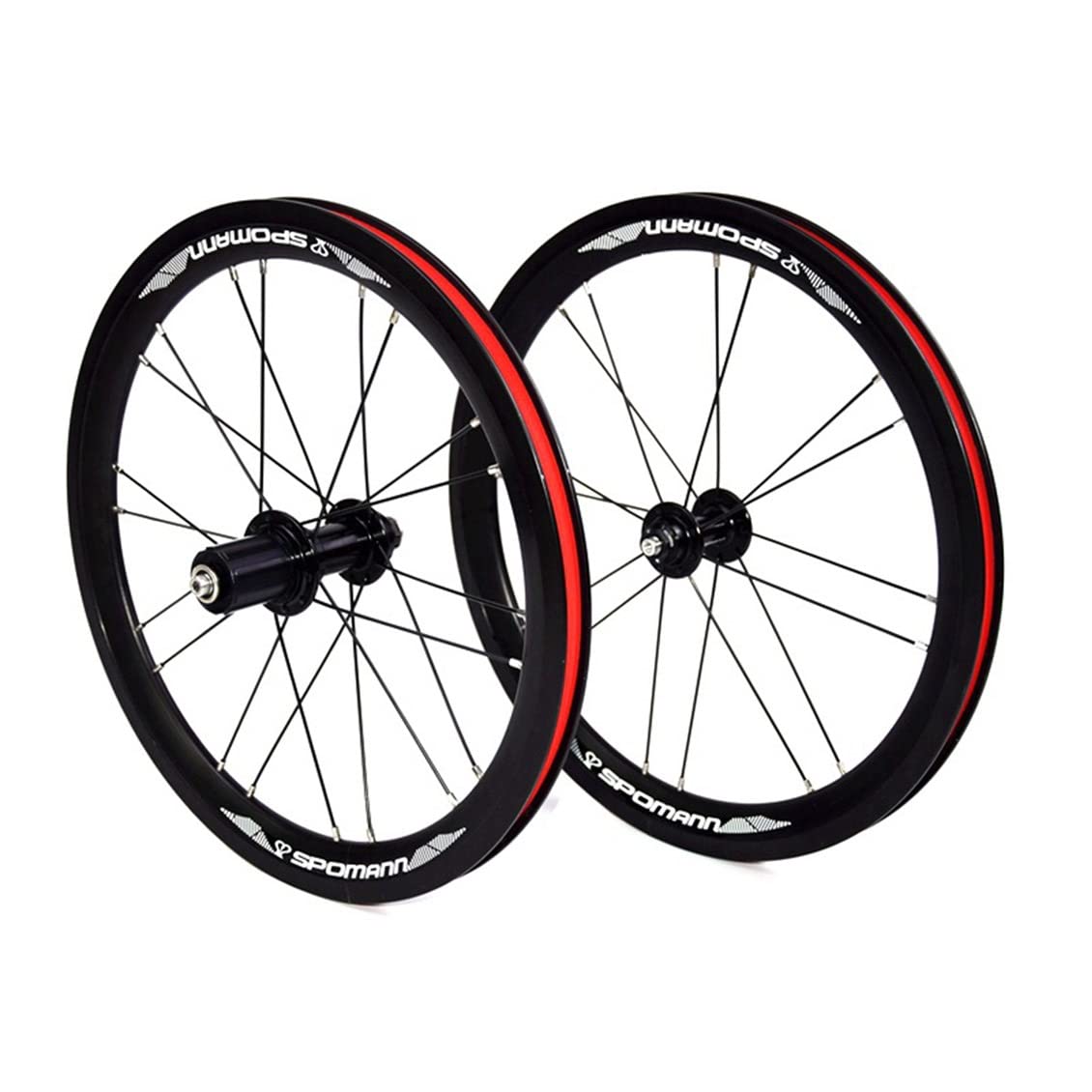 Amazon.co.jp: BMX折りたたみホイールセット 16インチ 349 Vブレーキ